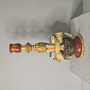 Silvestre 13in Christmas Dove Candle holder Voghelle